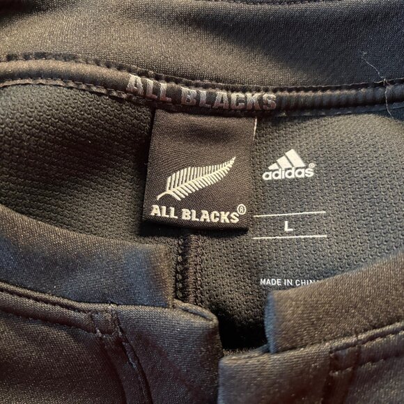 Adidas New Zealand All Blacks AIG Officially Licensed Home Jersey Mens Large - Picture 10 of 11